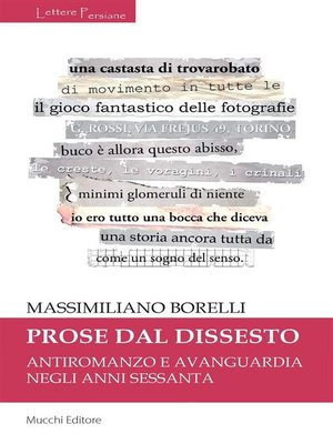 cover image of Prose dal dissesto
